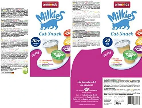Animoda ANIMONDA Milkies Variety – skanėstas katėms – 20 x 15g