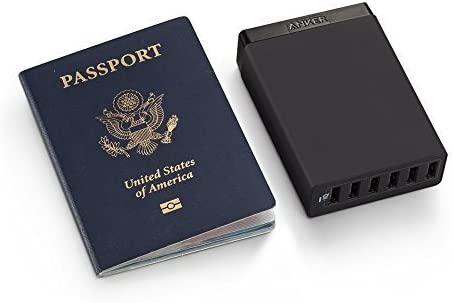 Telefono įkroviklis Anker PowerPort 6 USB Charger 60W 6 Port Black A2123
