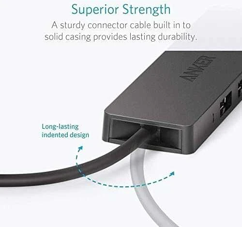USB šakotuvas ANKER Ultra Slim 4-Port USB 3.0 Data Hub