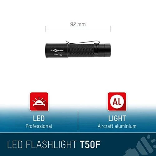 Žibintuvėlis ANSMANN T50F LED 3W juoda