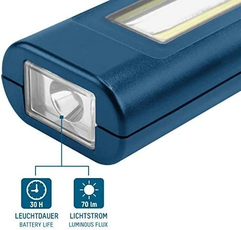 Ansmann WL450R plonas LED dirbtuvių lempa