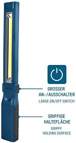 Ansmann WL450R plonas LED dirbtuvių lempa
