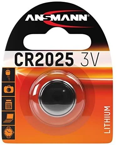 Ansmann CR2025 ličio baterija pakuotėje