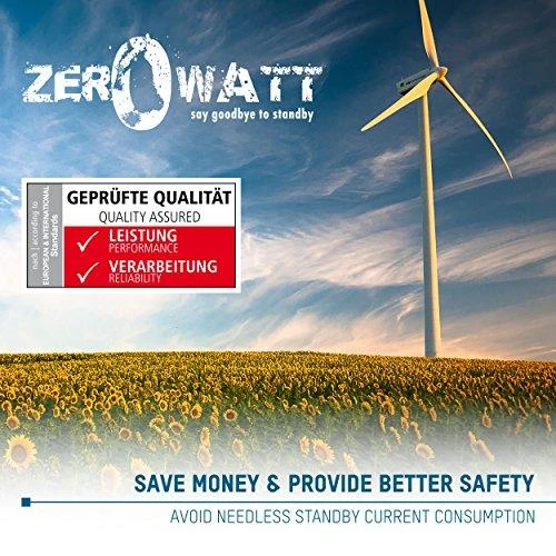 Ansmann AES 1 Zero Watt laiko valdomas atgalinės atskaitos tinklas