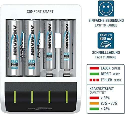 Ansmann Comfort išmanusis įkroviklis