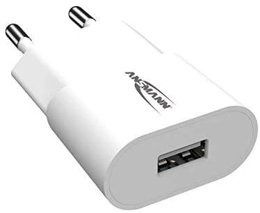 Ansmann namų įkroviklis HC105w 1xUSB 1000mA baltas