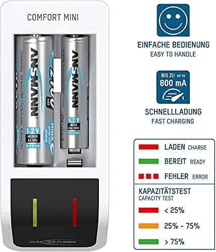 Ansmann Comfort mini įkroviklis
