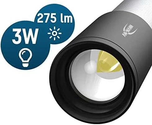 Ansmann LED žibintuvėlis kasdieniniam naudojimui 270B įsk. 3xAAA 1600-0429