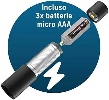 Ansmann LED žibintuvėlis kasdieniniam naudojimui 270B įsk. 3xAAA 1600-0429