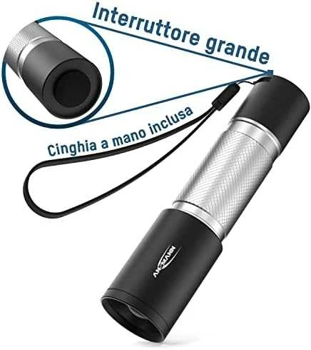 Ansmann LED žibintuvėlis kasdieniniam naudojimui 270B įsk. 3xAAA 1600-0429