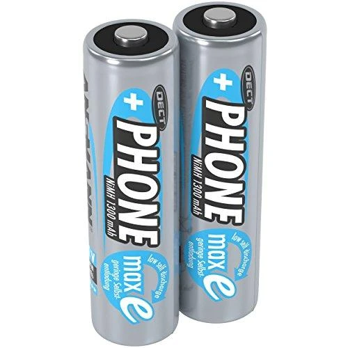 Ansmann 1,2 V įkraunama baterija NiMH - Nikelio-metalo hidridas (NiMH) - 1,2 V - 1300 mAh