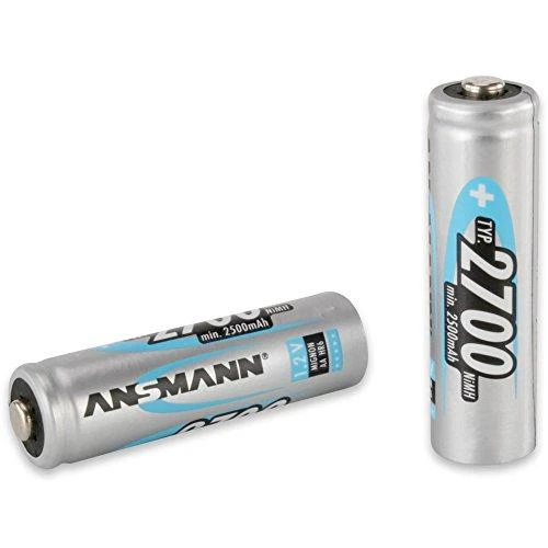 Ansmann AA 2700mAh baterijų komplektas