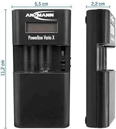 Ansmann Powerline Vario X universalus įkroviklis 1001-0085