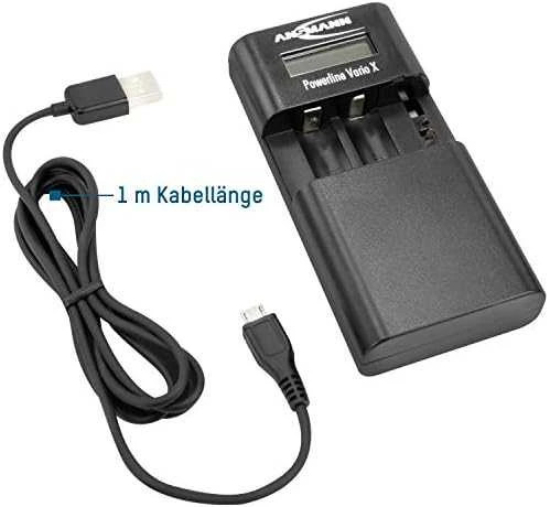 Ansmann Powerline Vario X universalus įkroviklis 1001-0085
