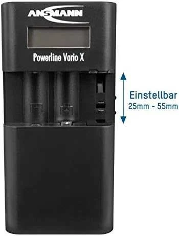 Ansmann Powerline Vario X universalus įkroviklis 1001-0085