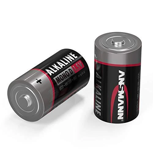 1x4 Ansmann Alkaline Mono D LR 20 raudona linija