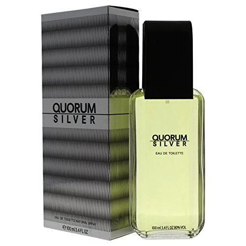 Antonio Puig Quorum Sidabrinis EDT tualetinis vanduo vyrams, 100 ml