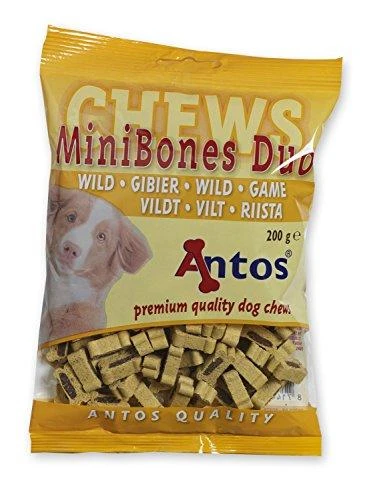 ANTOS Mini Bones Duo Game maži kauliukai su žvėriena 200g