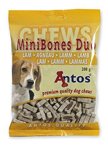 ANTOS Mini Bones Duo Lamb maži kauliukai su ėriena 200g