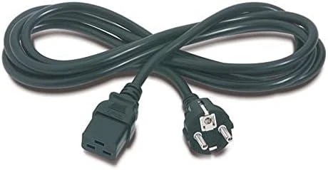APC maitinimo laidas, 15A, 100-120V, nuo C19 iki 5-15 Juoda 2,5 m