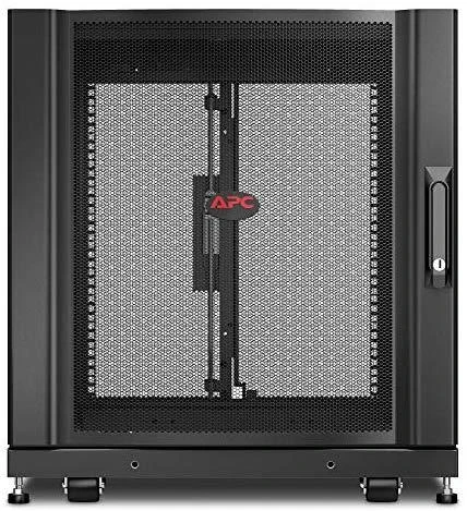 APC NETSHELTER SX 12U SERVER RACK ENCLOSURE 600MM X 900MM W/ SIDES Juodas