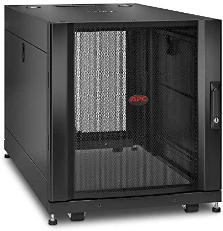 APC NETSHELTER SX 12U SERVER RACK ENCLOSURE 600MM X 1070MM W/ SIDES Juodas