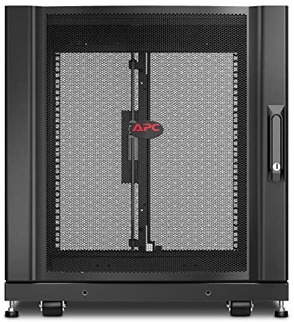 APC NETSHELTER SX 12U SERVER RACK ENCLOSURE 600MM X 1070MM W/ SIDES Juodas