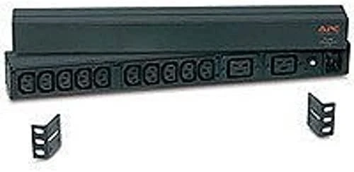 APC RACK PDU, BASIC, 1U, 16A, 208 ir 230 V, (10) C13 ir (2) C19