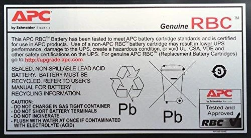 APC RBC32 UPS akumuliatorius Rūgštinis akumuliatorius (VRLA)