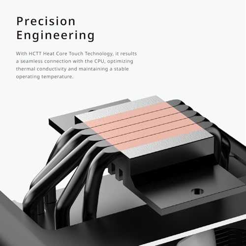 AeroCool APNX AP1-V ARGB Processor Oro vėsintuvas Juodas