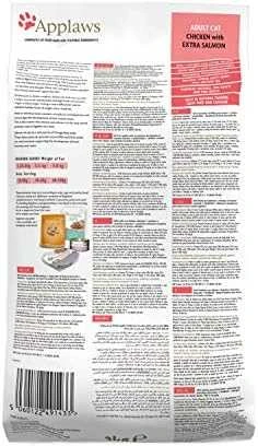 APPLAWS vištiena with lašiša - dry cat food - 2kg