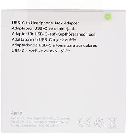 Apple USB-C iki 3,5 mm ausinių lizdo adapteris