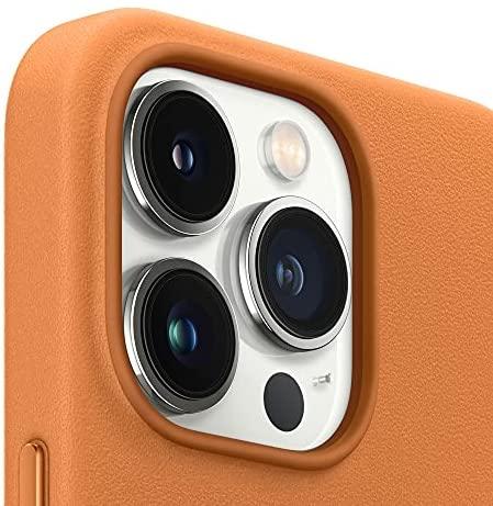Apple iPhone 13 Pro Odinis dėklas su MagSafe, Rudas (Golden Brown)