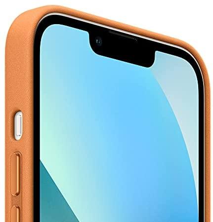 Apple iPhone 13 Odinis dėklas su MagSafe, Rudas (Golden Brown)