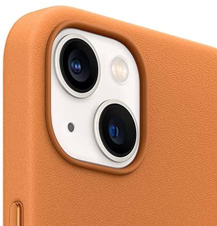 Apple iPhone 13 Odinis dėklas su MagSafe, Rudas (Golden Brown)