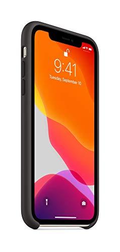 Apple iPhone 11 Silikoninis dėklas - Juodas