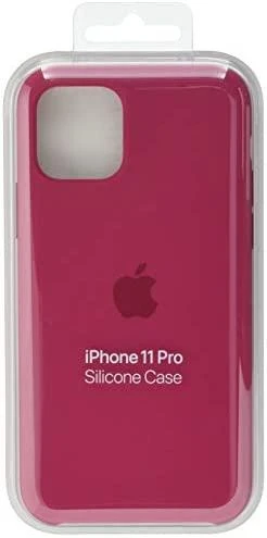 Apple iPhone 11 Pro Silikoninis dėklas - Tamsiai rožinis