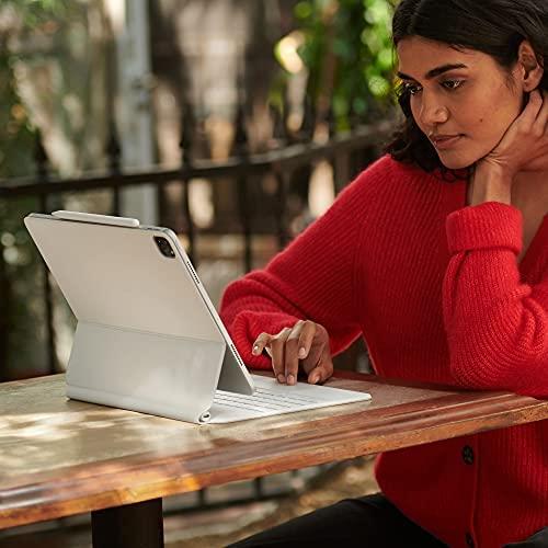 Apple Magic Keyboard, skirtas iPad Air 13 colių (2026) M4 / (2025) M3 / (2024) M2 / iPad Pro 12.9 (2018/2020/2021/2022) – QWERTZ / DE – Balta