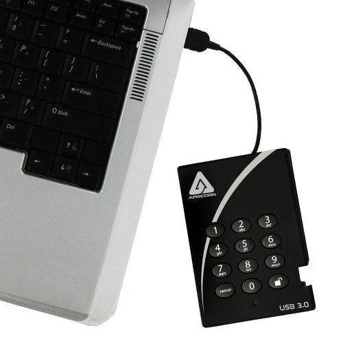 Apricorn Aegis Padlock A25-3PL256-1000 – kietasis diskas – 1 TB – USB 3.0