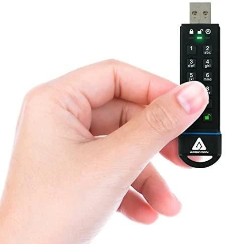 Pendrive Apricorn Aegis Secure Key 3.0, 240 GB (ASK3–240 GB)