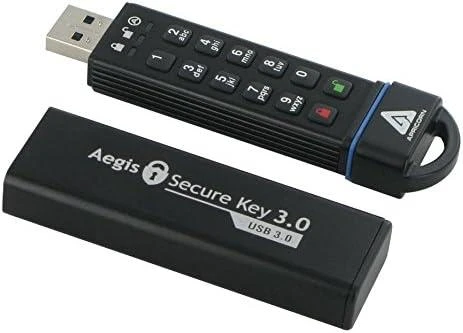 Pendrive Apricorn Aegis Secure Key USB3 480GB (ASK3-480GB)