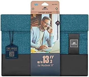 Dėklas -įmautė RIVACASE 8803 aqua melange Lantau Ultrabook sleeve 13.3"