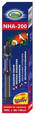 Aqua Nova NHA-200 200W 200L akvariumo vandens šildytuvas