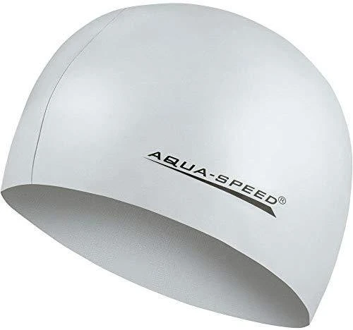 Plaukimo kepuraitė Aqua-Speed Mega sidabrinė 26 100