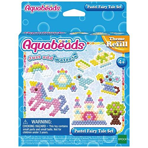 Aquabeads Vandens karoliukai – Pastelinė pasakų pakuotė – EPOCH 76432