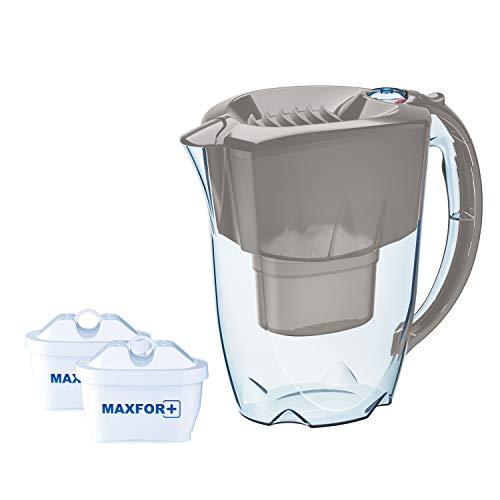 Aquaphor vandens filtravimo ąsotis 2,8 l, plastikinis, pilkas, jonų mainų sistema, 500598_IRL