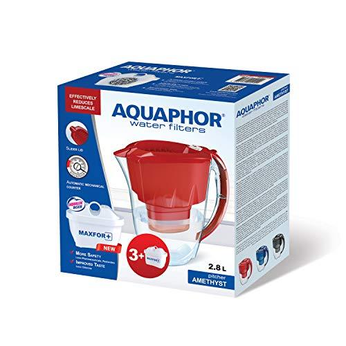 Aquaphor vandens filtravimo ąsotis 2,8 l, plastikinis, pilkas, jonų mainų sistema, 500598_IRL