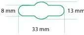 Spawalniczy Suvirinimo magneto kampas 111 x 136 x 24 mm, keliamoji galia 34,0kg