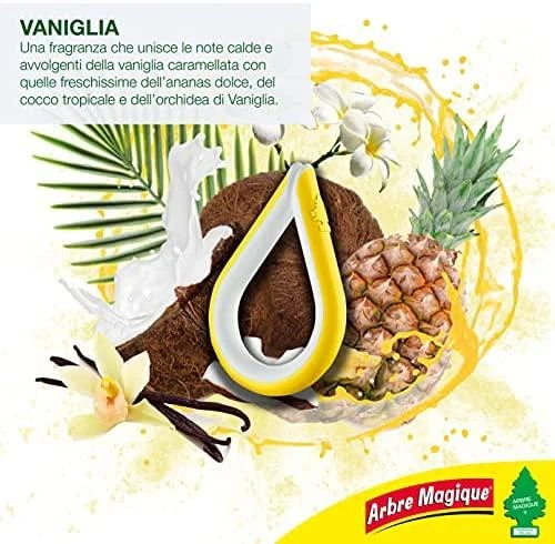 Blow Wunder WONDER TREE CLIP oro gaiviklis "VANILLA"