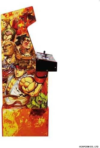 „Street Fighter Capcom“ žaidimų konsolė „Retro Arcade1up 14“ su „Wi-Fi“ ryšiu
